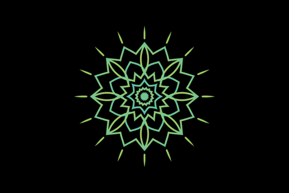 Download Mandala Gradient Ornament Graphic Design - Ornament graphic Collection
