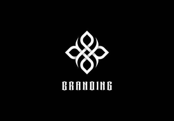 Download Logo Element Symbol Diamond Gothic Black - Symbol Collection