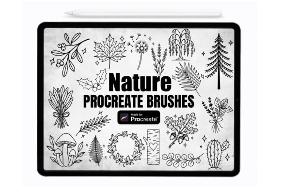 Download Nature Procreate Brushes | Stamps - Brush Collection