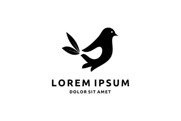 Download Hand Wings Logotype, Fingers Dove Symbol - Symbol Collection