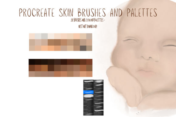 Download Skin Procreate Brushes &amp; Swatches! - Brush Collection